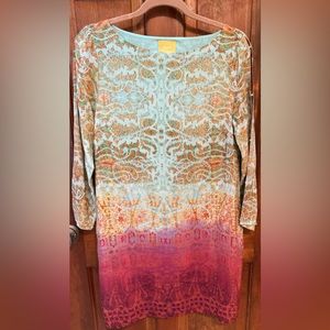 Maeve Anthropologie sold boho silk dress with pockets